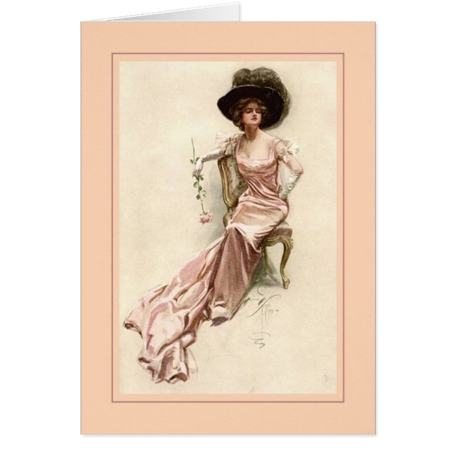 Harrison Fisher illustration (Front)