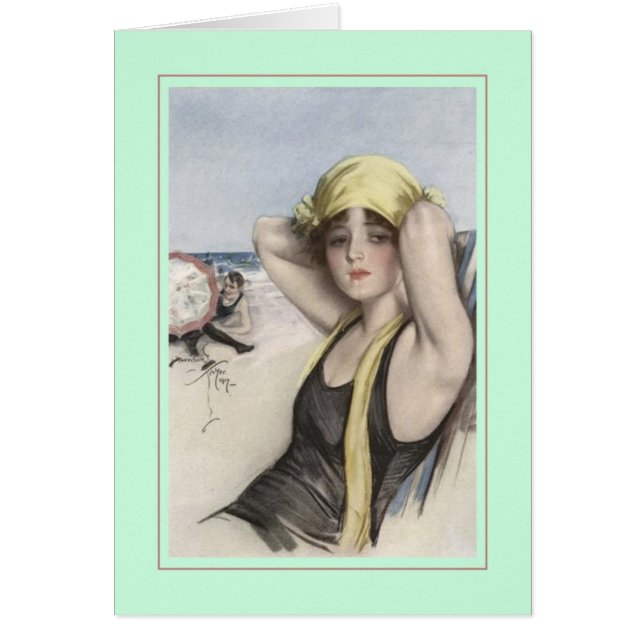 Harrison Fisher illustration (Front)