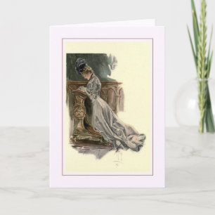 Harrison Fisher illustration Card