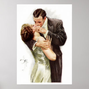Harrison Fisher: The Kiss Poster