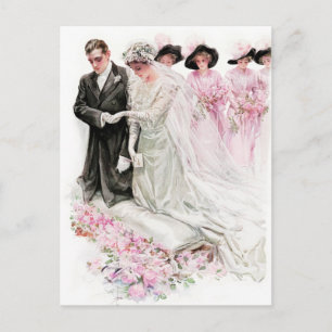 Harrison Fisher: The Wedding Postcard