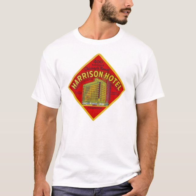 Harrison Hotel Chicago T-Shirt (Front)