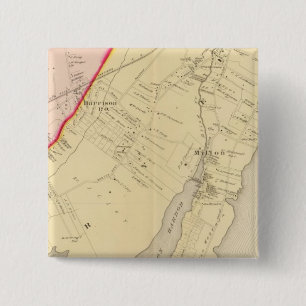 Harrison, Rye, New York 2 15 Cm Square Badge