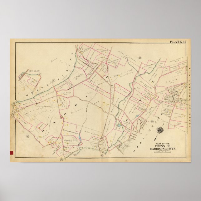 Harrison, Rye, New York 2 Poster (Front)