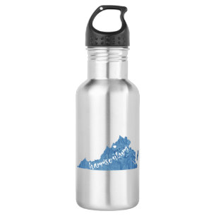 Harrisonburg Virginia Wood Grain 532 Ml Water Bottle