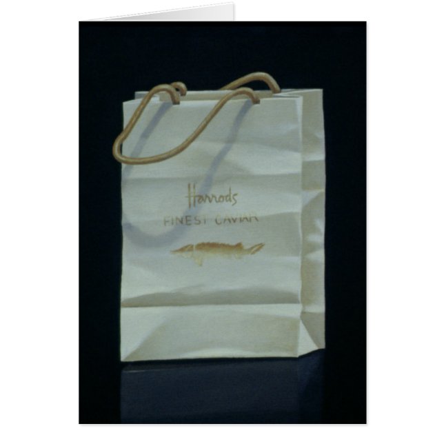 Harrods Caviar Bag 1989 (Front)
