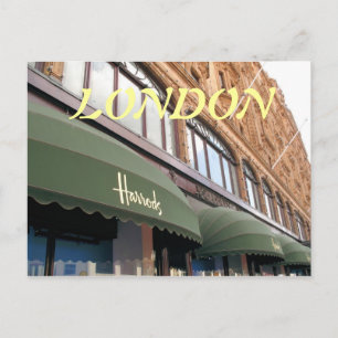 Harrods London UK postcard