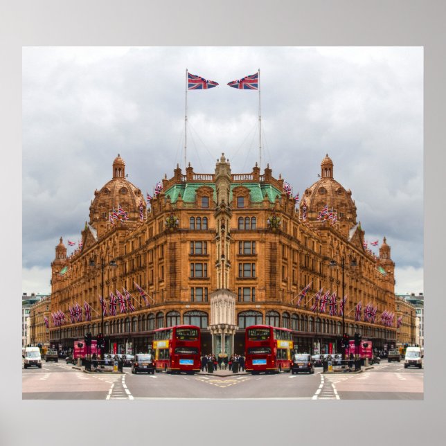Harrods of Knightsbridge  hdr Poster (Front)