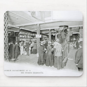 Harrods Provision Department, c.1901 Mouse Mat