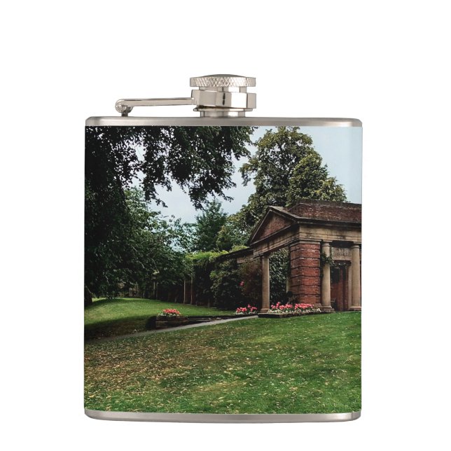 Harrogate park hip flask (Front)