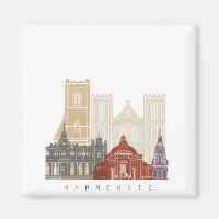 Harrogate skyline poster