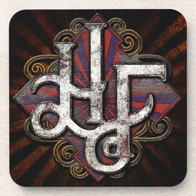 Harrow Faire Logo Coaster (Front)