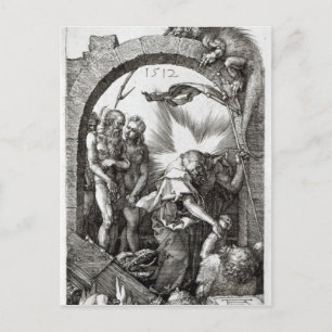 Harrowing of Hell or Christ's descent into Postcard