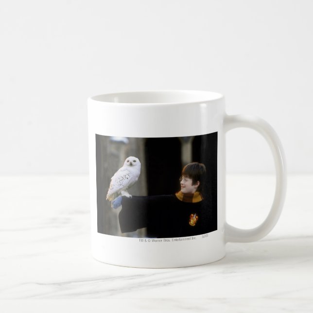 Harry and Hedwig 3 Coffee Mug (Right)