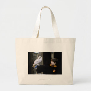 Harry and Hedwig 3 Large Tote Bag