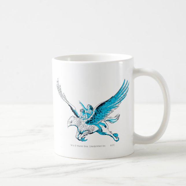 Harry and Hermione on a Hippogriff Coffee Mug (Right)