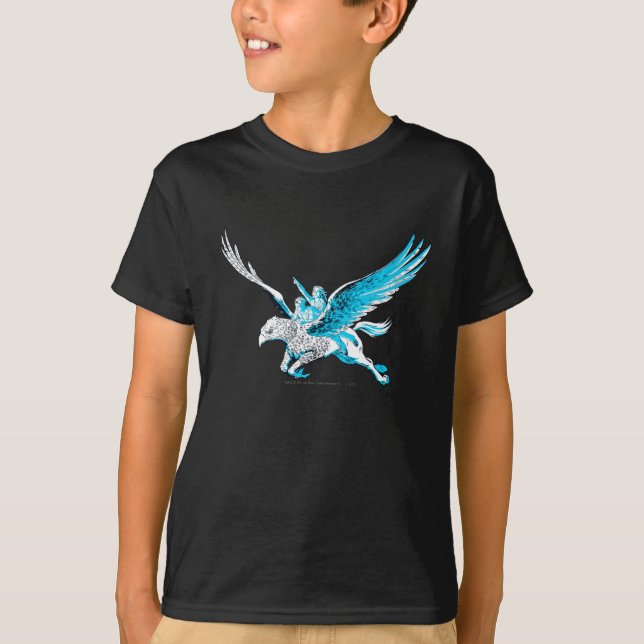 Harry and Hermione on a Hippogriff T-Shirt (Front)