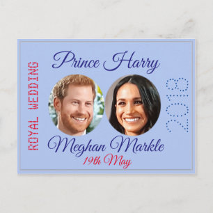 Harry and Meghan photo Royal Wedding postcard
