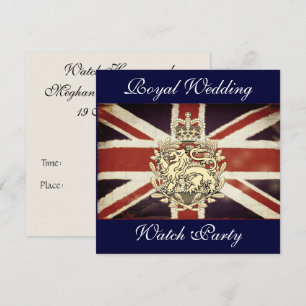 Harry and Meghan Watch Party Invitation