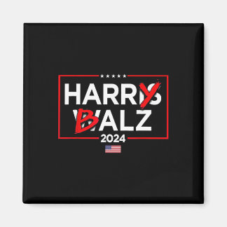 Harry Bheimer Harris 24 Kamala Harris For Presiden Magnet