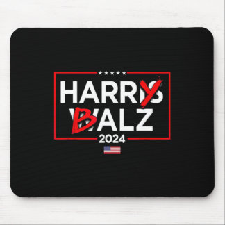 Harry Bheimer Harris 24 Kamala Harris For Presiden Mouse Mat