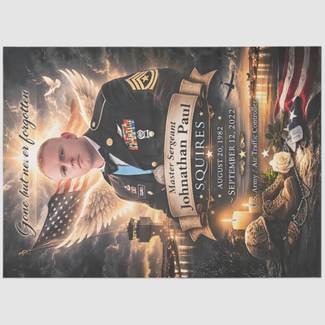 Harry Custom Tissue Paper (Front)