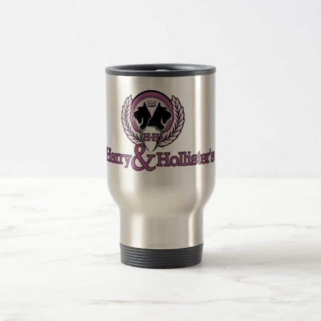Harry & Hollister's Logo Travel Mug (Center)