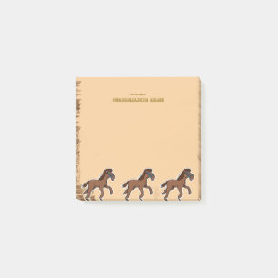 Harry Horse Rustic - 1 Post-it Notes