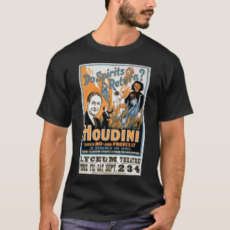 Harry Houdini Magic Show - Ghostbuster 1909 T-Shirt