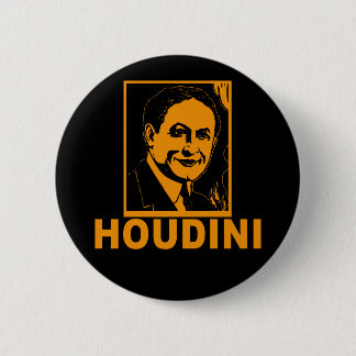 Harry Houdini Poster T shirts, Mugs, Gifts 6 Cm Round Badge
