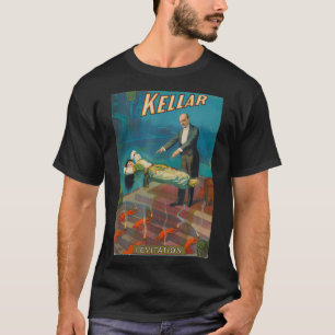 Harry Kellar Levitation Magic Trick  T-Shirt