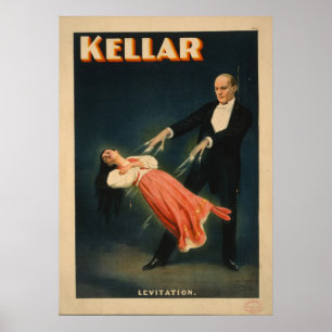 Harry Kellar Magician Advertising Poster