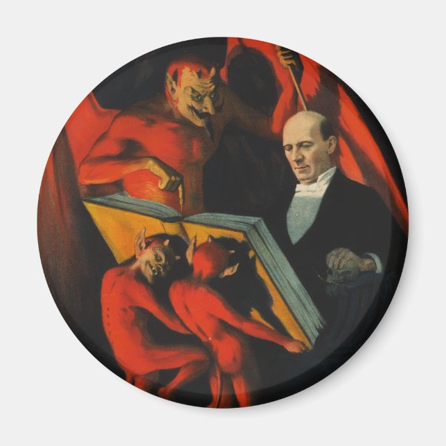 Harry Kellar Poster Magnet (Front)