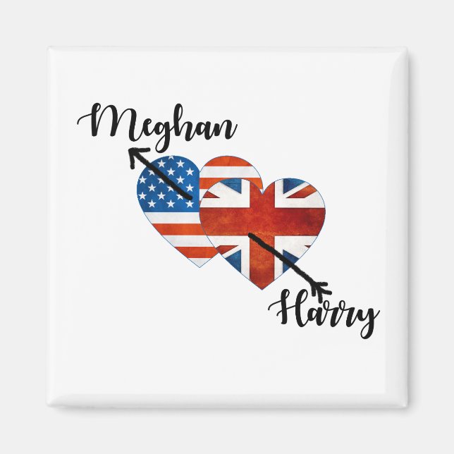 Harry & Meghan Wedding, May 19th 2018 Magnet (Front)