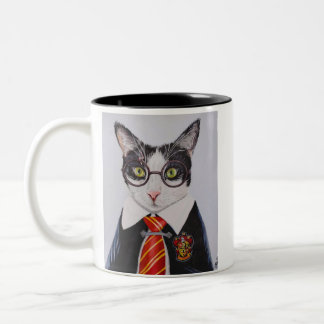 Harry Pawter Two-Tone Coffee Mug