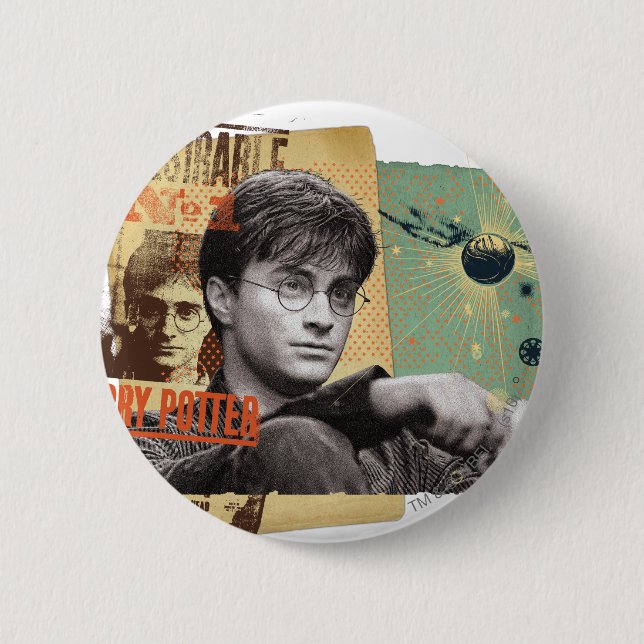 Harry Potter 13 6 Cm Round Badge (Front)