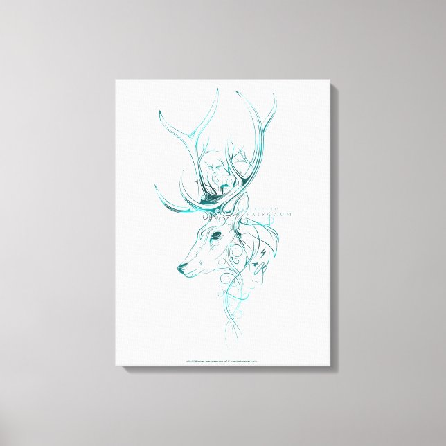 Harry Potter | Aguamenti EXPECTO PATRONUM™ Stag Canvas Print (Front)