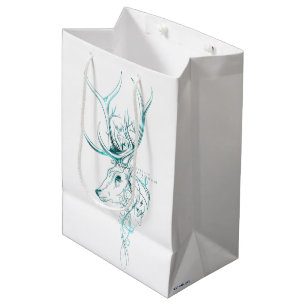 Harry Potter   Aguamenti EXPECTO PATRONUM™ Stag Medium Gift Bag