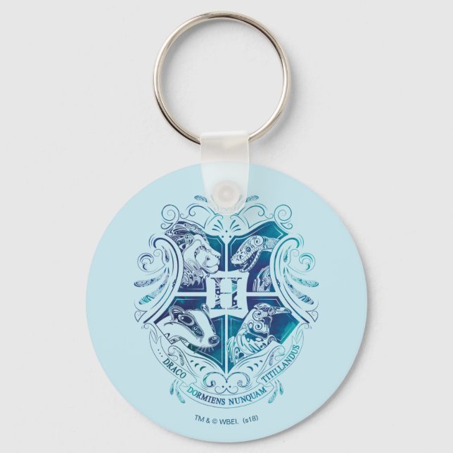 Harry Potter | Aguamenti HOGWARTS™ Crest Key Ring (Front)