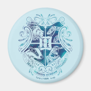 Harry Potter   Aguamenti HOGWARTS™ Crest Magnet