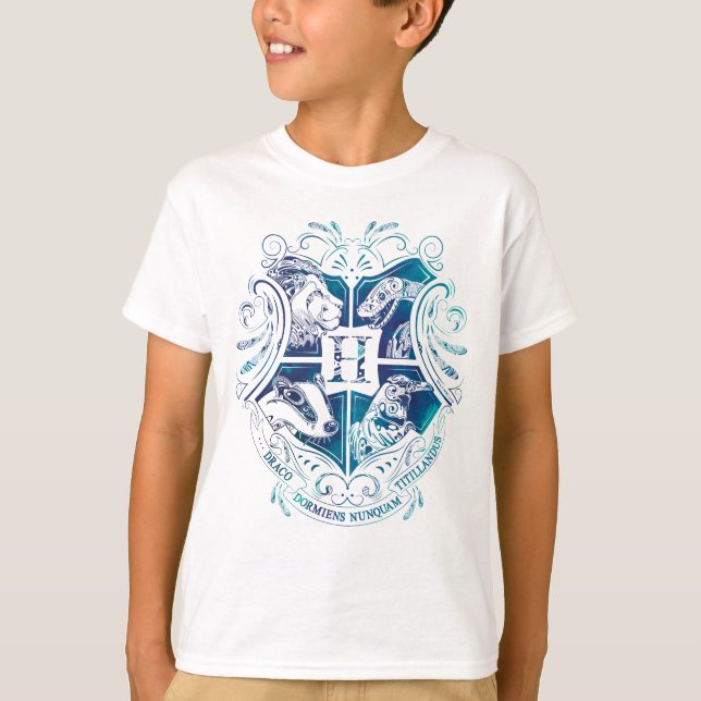 Harry Potter | Aguamenti HOGWARTS™ Crest T-Shirt (Front)