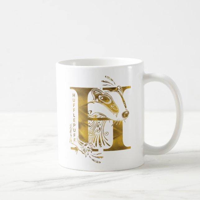 Harry Potter | Aguamenti HUFFLEPUFF™ Graphic Coffee Mug (Right)