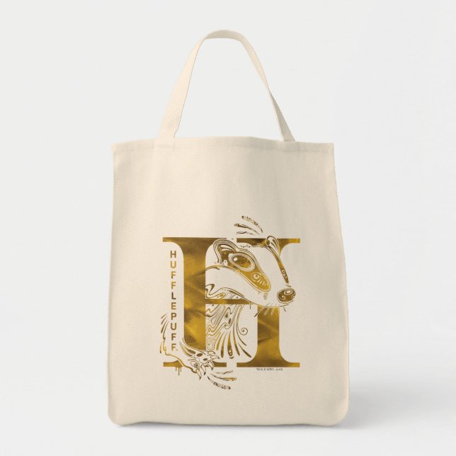 Harry Potter | Aguamenti HUFFLEPUFF™ Graphic Tote Bag (Front)