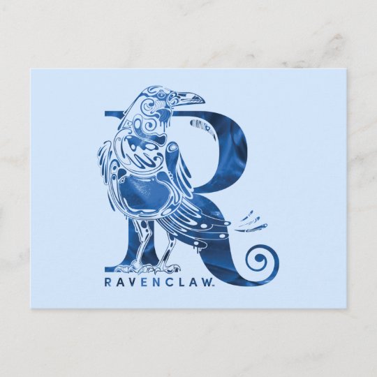 Harry Potter Aguamenti Ravenclaw Graphic Postcard Zazzle Co Uk