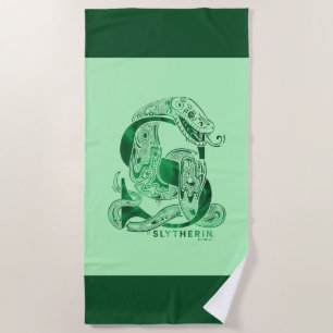 Harry Potter   Aguamenti SLYTHERIN™ Graphic Beach Towel