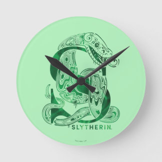 Harry Potter | Aguamenti SLYTHERIN™ Graphic Round Clock