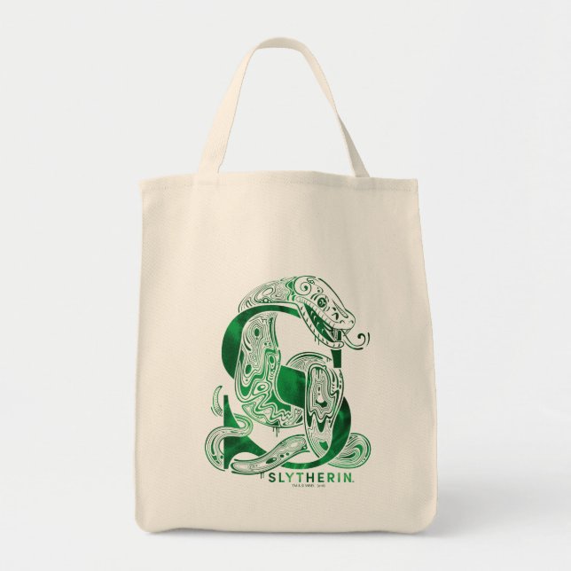 Harry Potter | Aguamenti SLYTHERIN™ Graphic Tote Bag (Front)