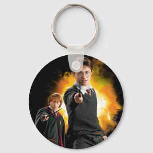 Harry Potter and Ron Weasely Key Ring
