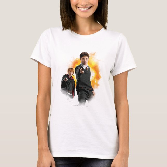 Harry Potter and Ron Weasely T-Shirt (Front)