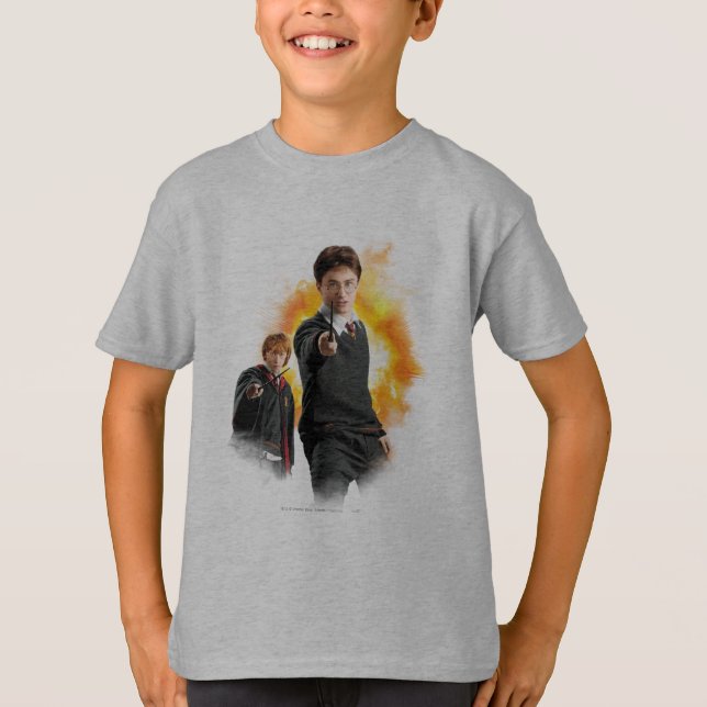 Harry Potter and Ron Weasely T-Shirt (Front)